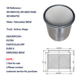 0014903192, 001490319280, 0014904792, Achieve Environmental Compliance with Our State-of-the-Art Cordierite DPF - SHANGHAI KESAIRAY AUTO PARTS CO LTD